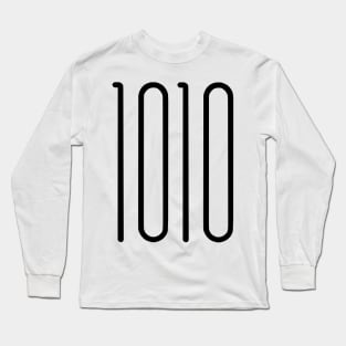 1010 - black Long Sleeve T-Shirt